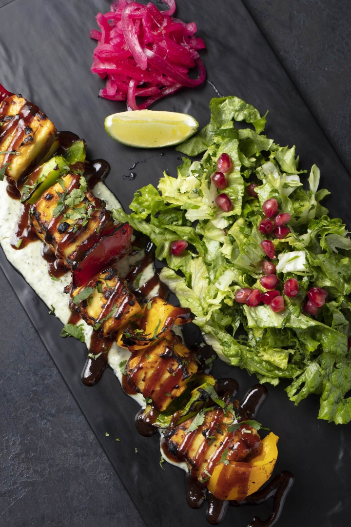 Plate: Paneer Tikka   (N,G).