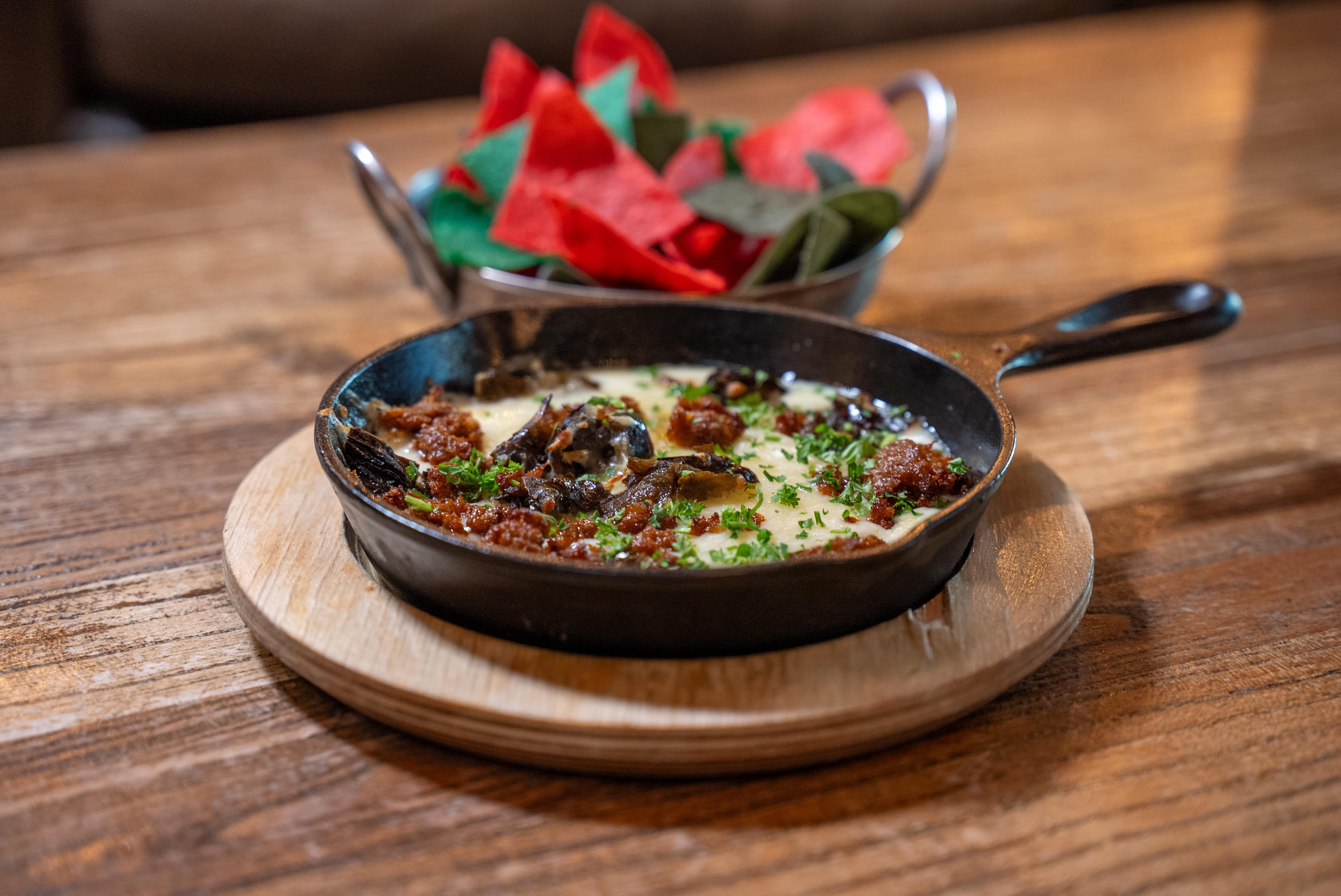 Chorizo & Queso Fundido.