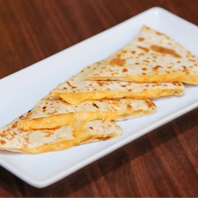 Cheese Quesadilla.