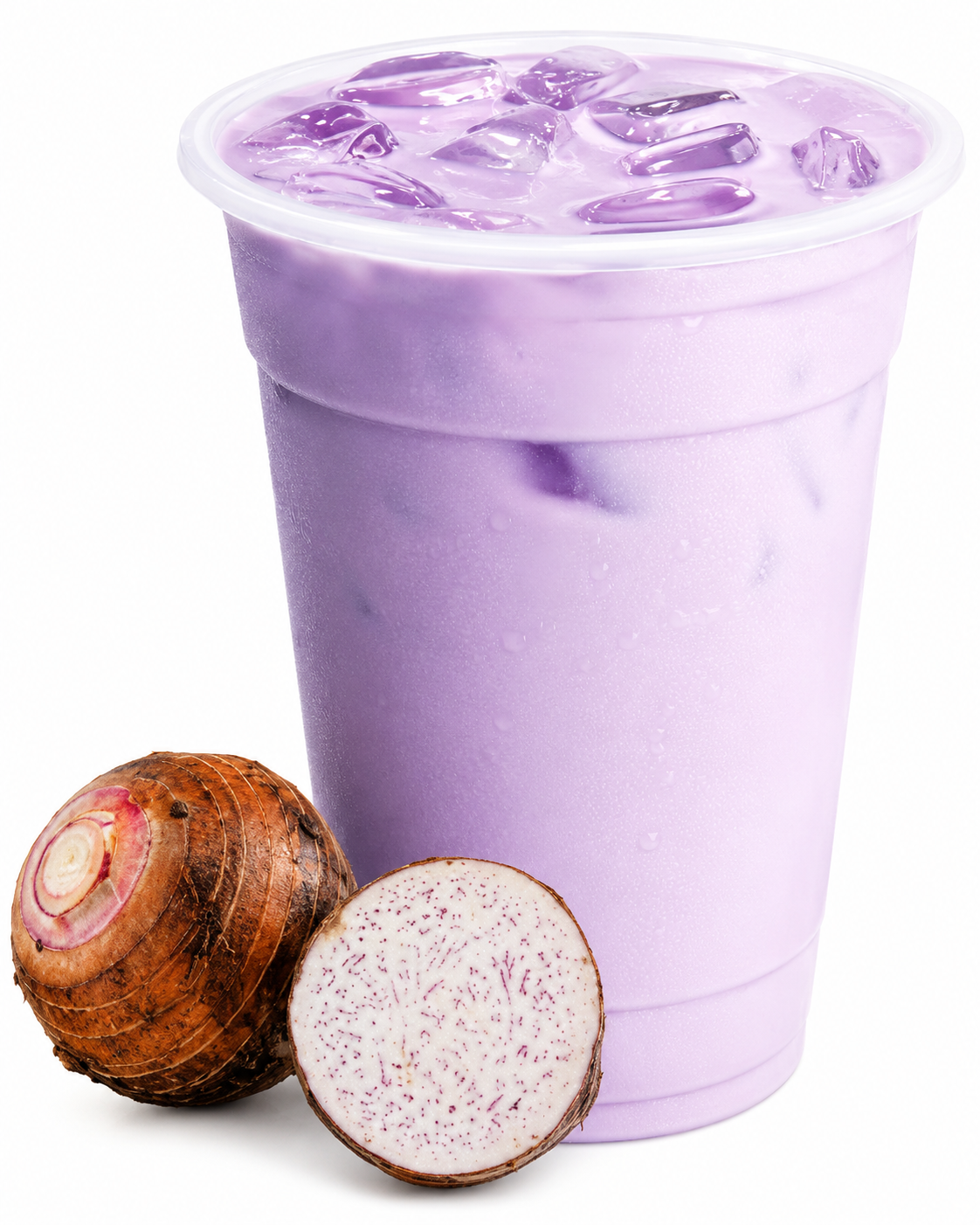 Taro Creamy Tea Latte 香芋奶绿.