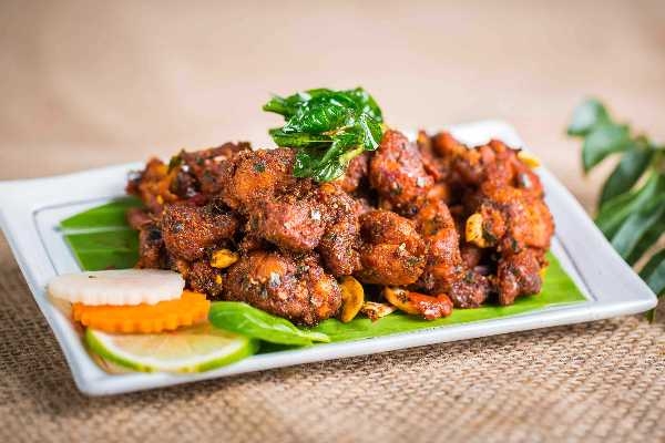 Curry Leaf Chicken.