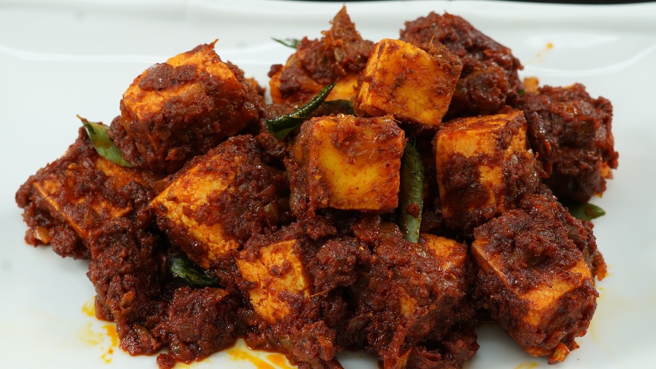 Paneer Chettinad Roast.