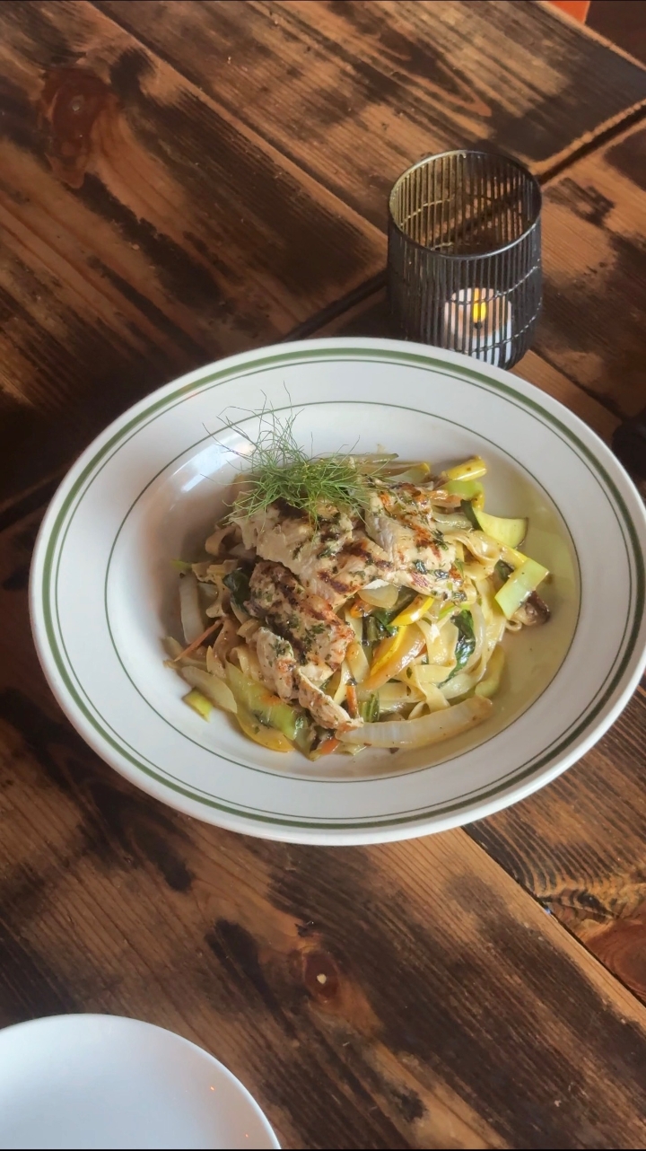 Fettuccine “Primavera”.