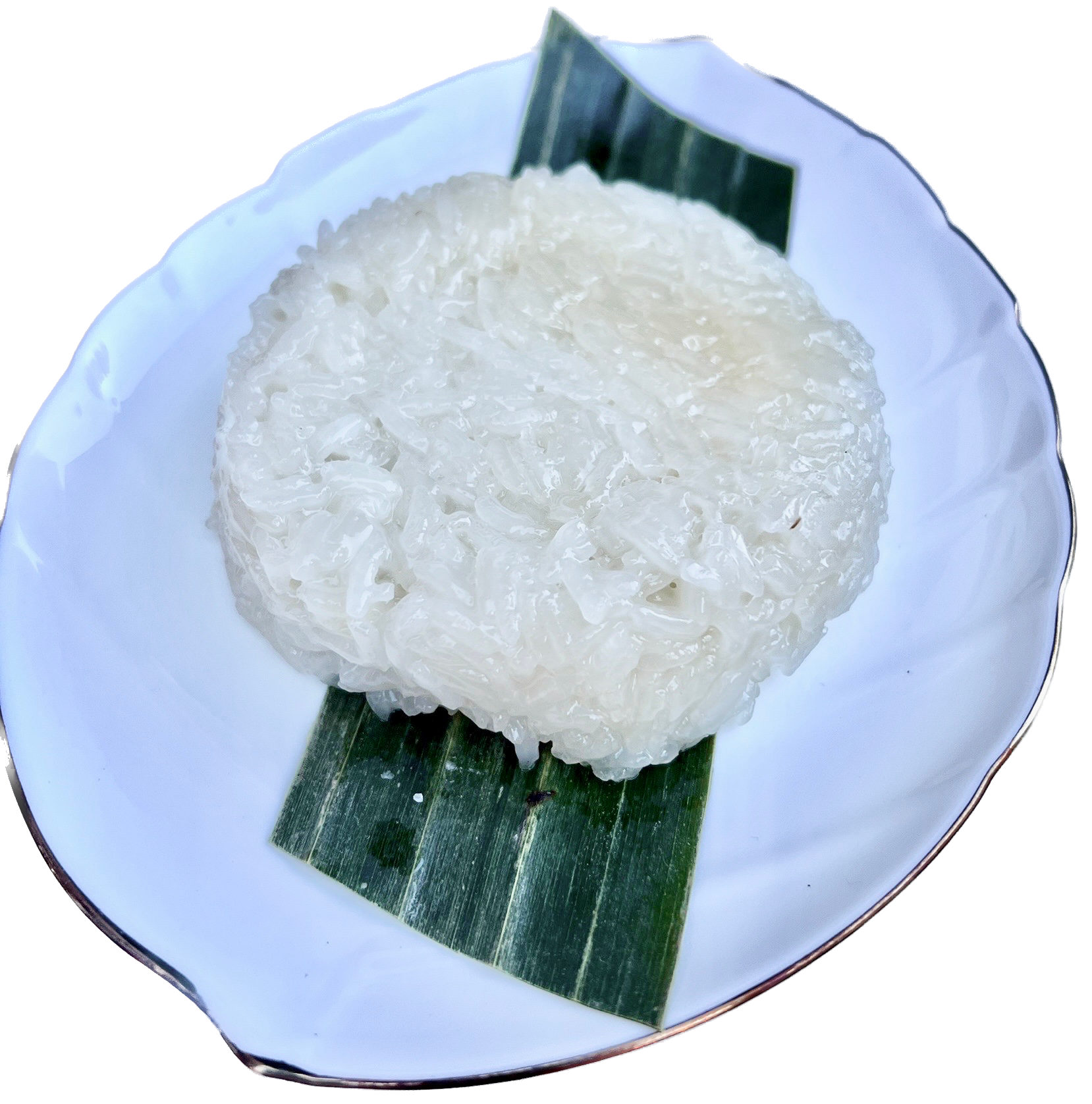 Sweet Coconut Sticky Rice.
