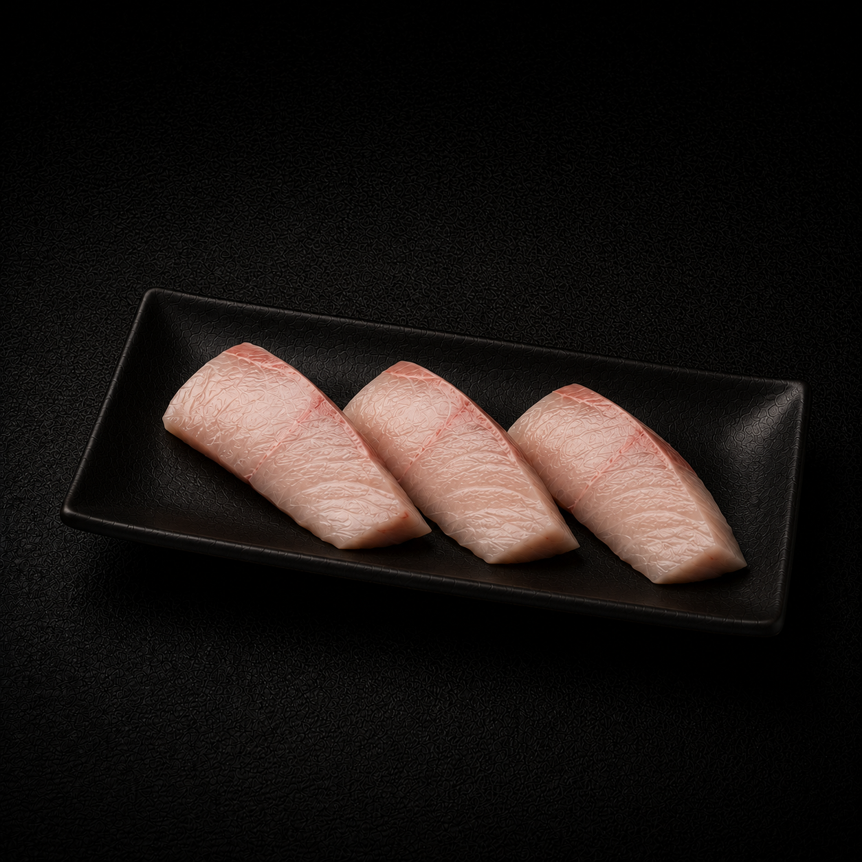 Fatty Yellowtail Sashimi.