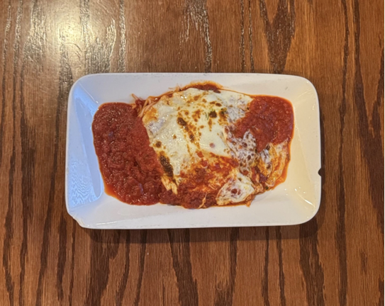 Veal Parmigiana.