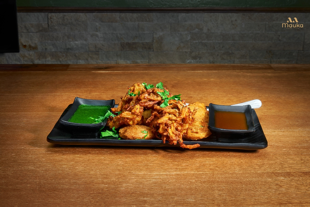 Mixed Vegetable Pakoras.