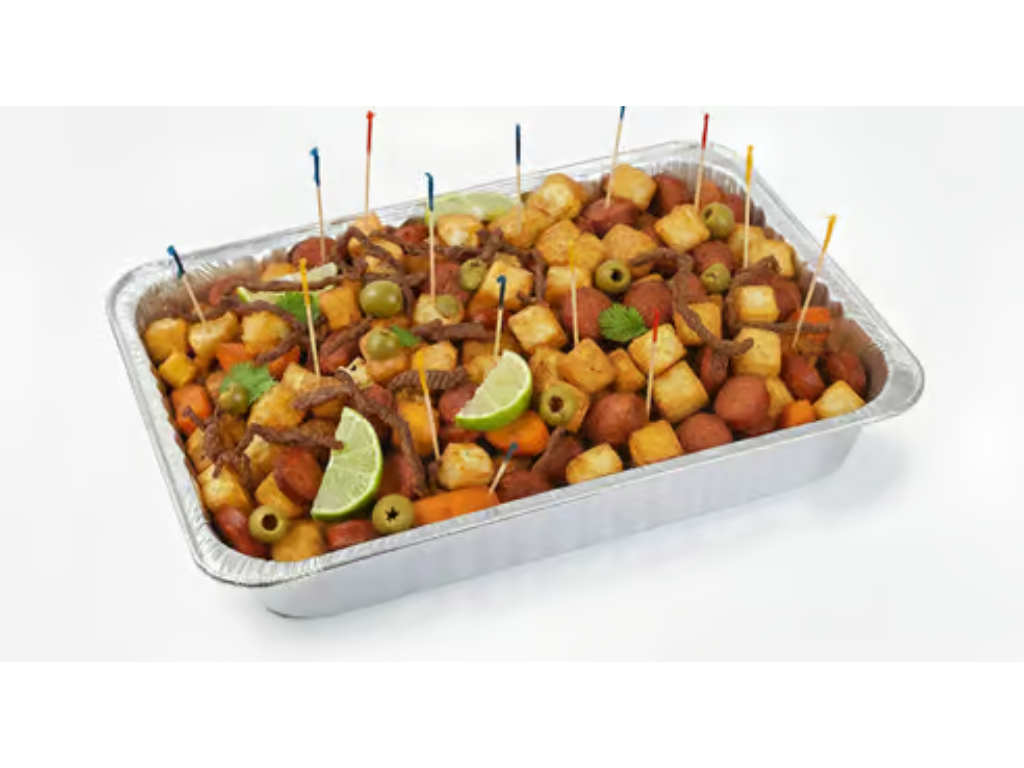 Mixed Fried Meats Sampler Tray- Picadera De Frituras De Carne.