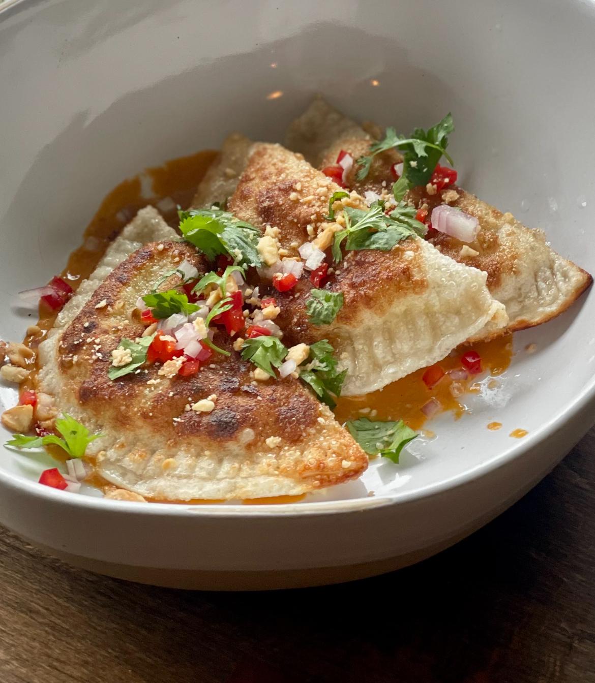 Sweet Potato Dumplings.