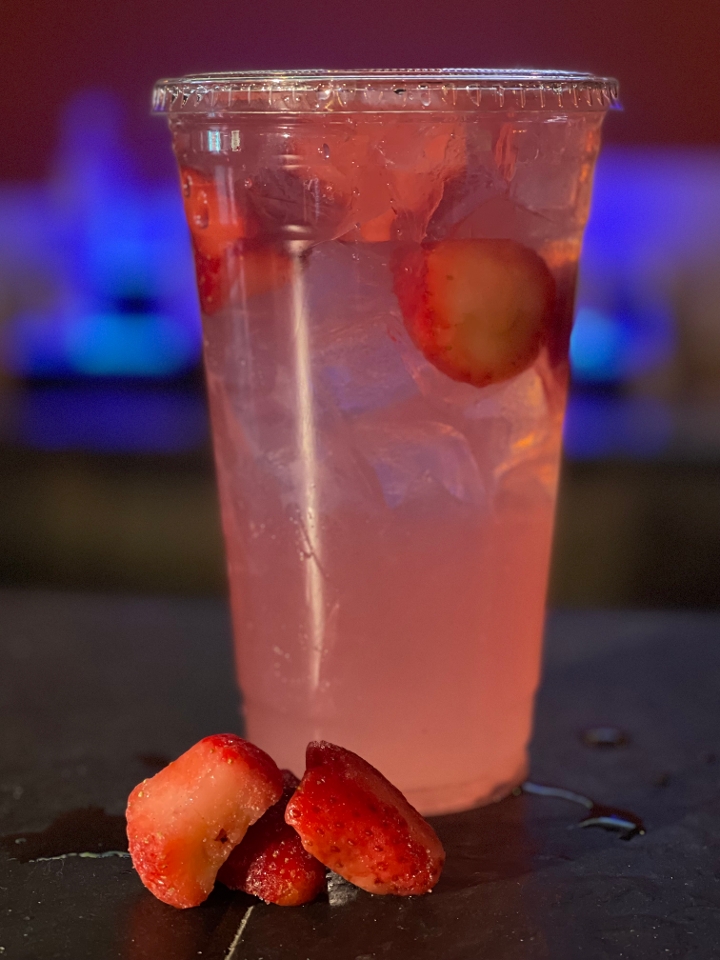 Strawberry açaí lemonade.