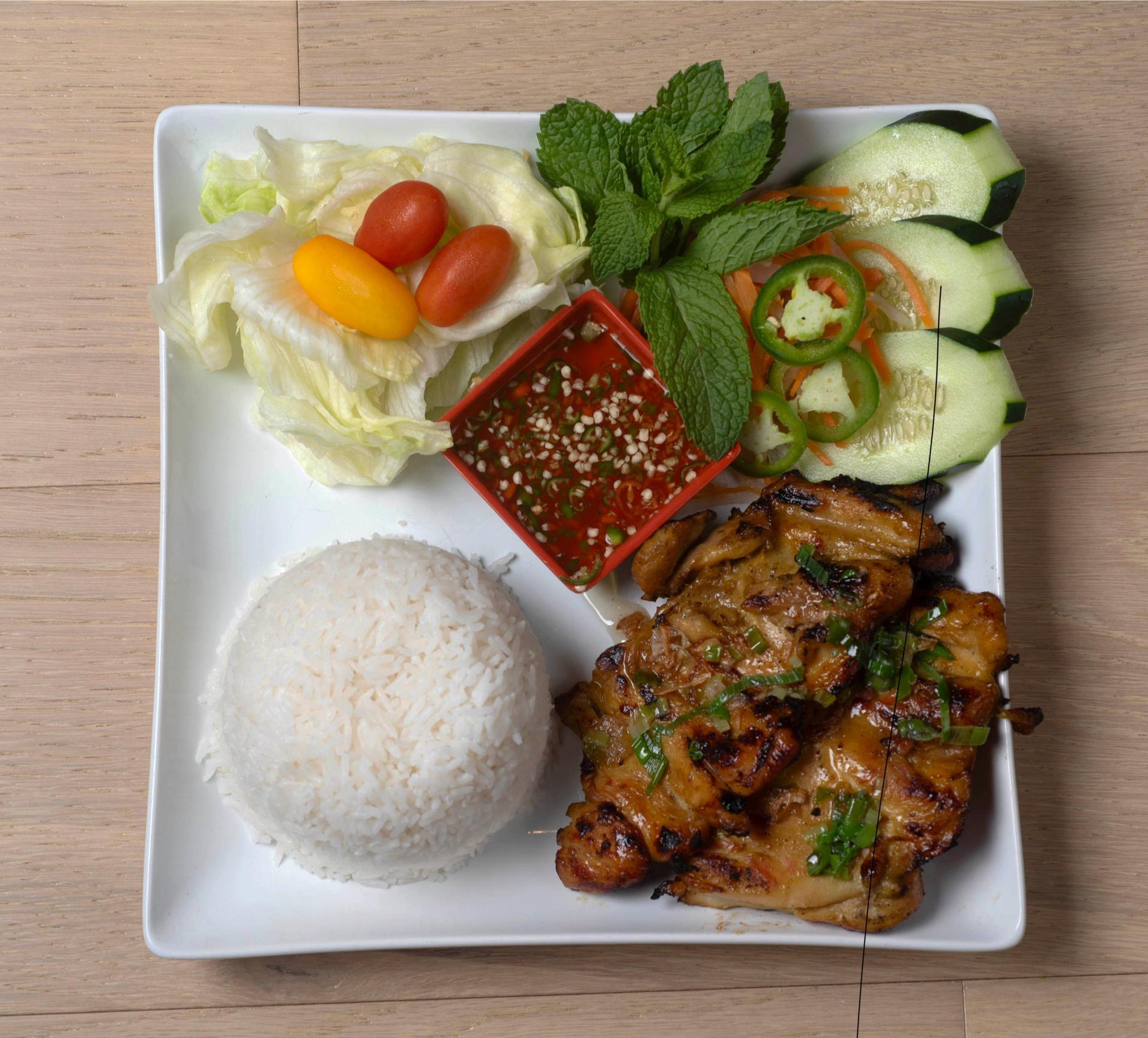 Grilled Chicken & Rice.
