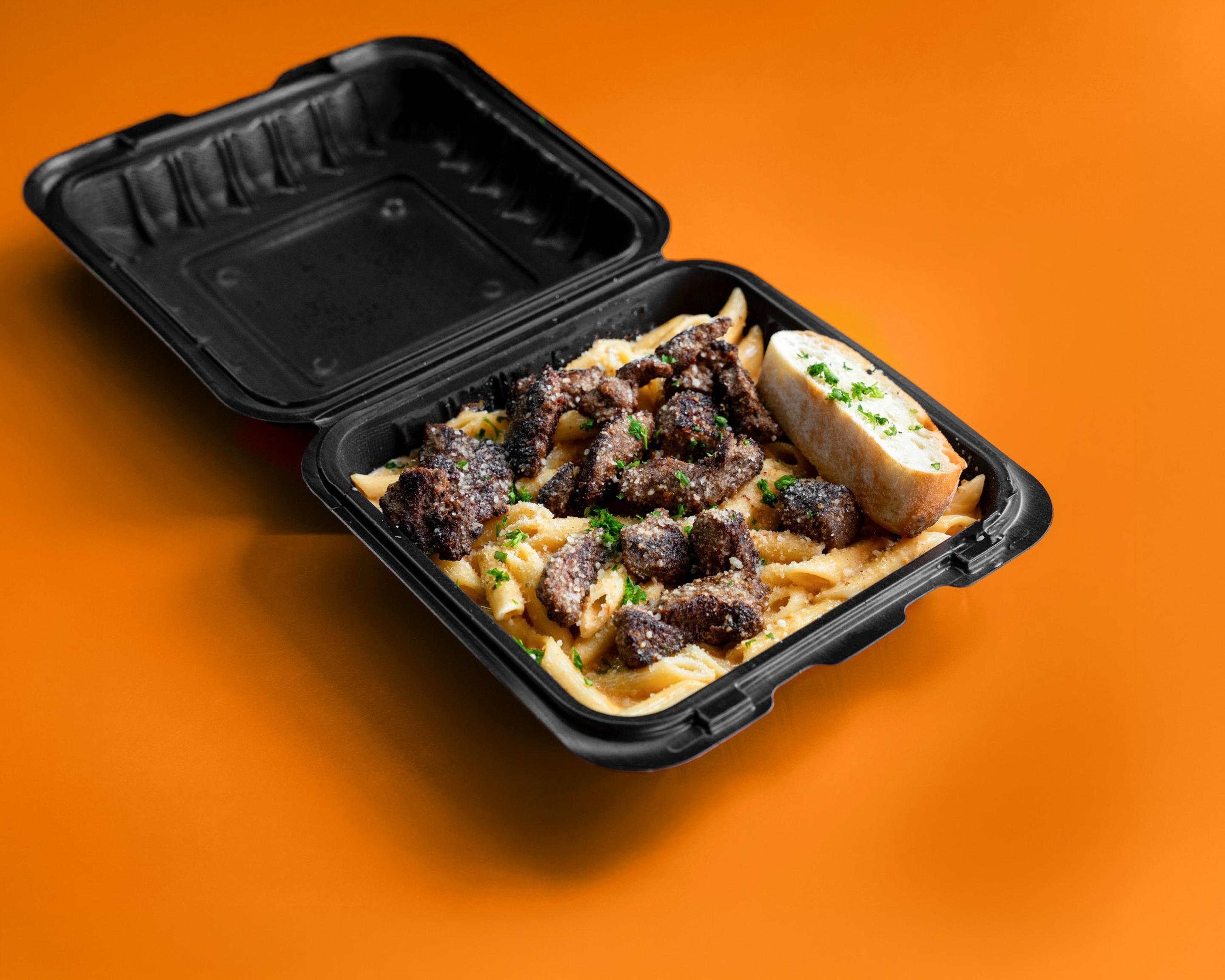 Steak Bites Pasta.