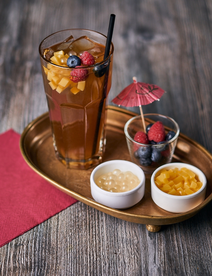 Mango Ice Tea.
