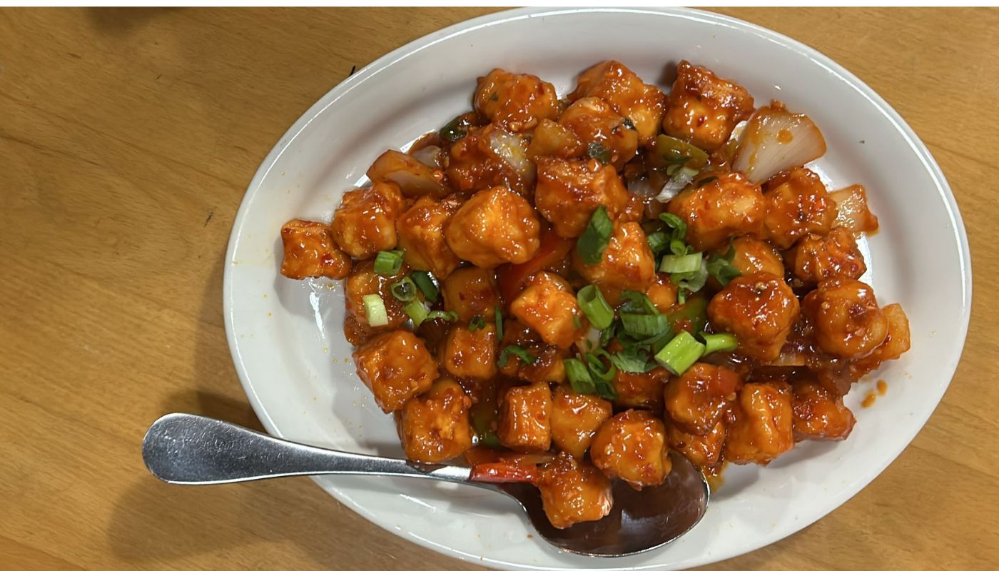 Chilli Paneer.