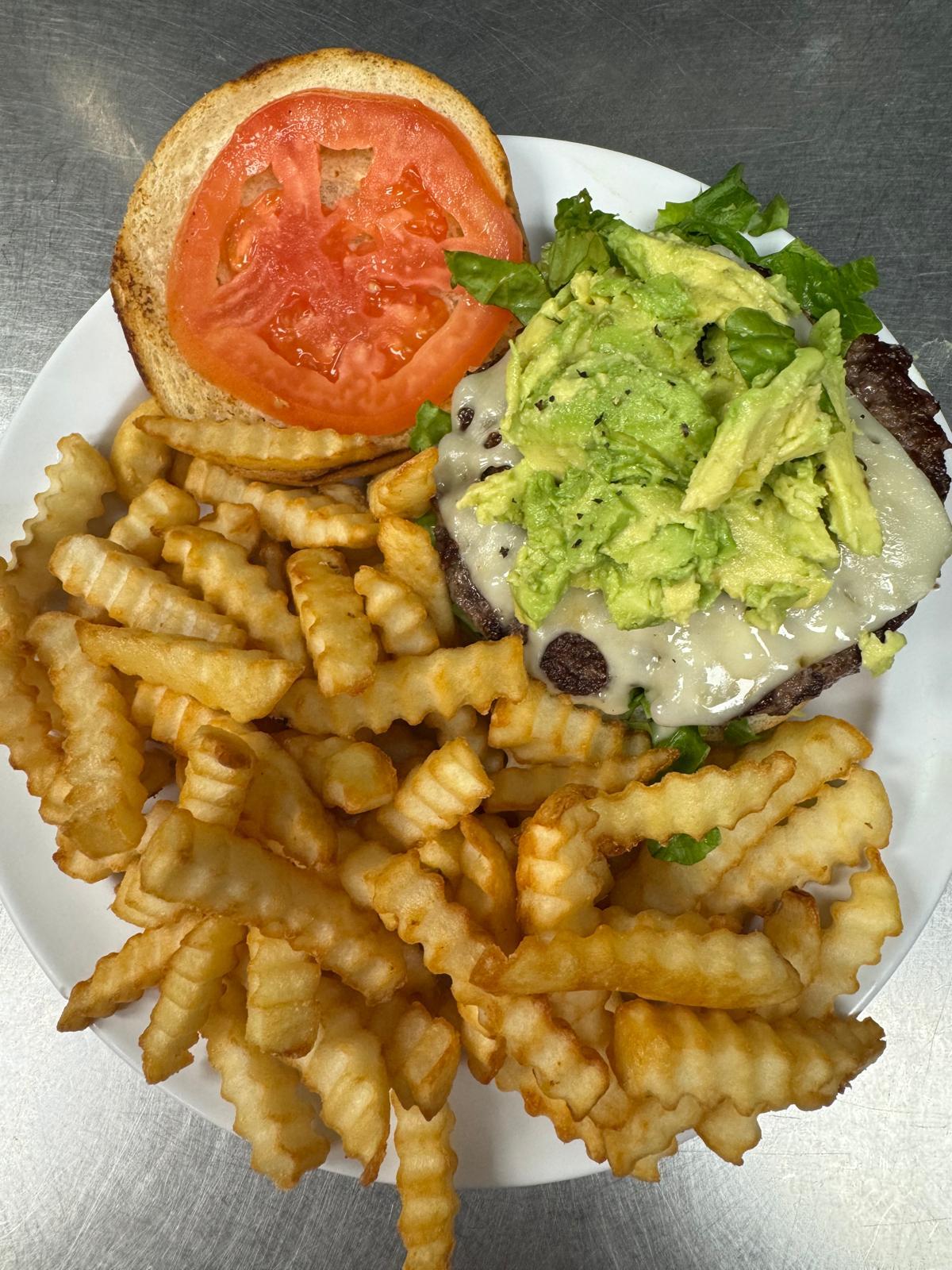 Avocado Smash Burger.