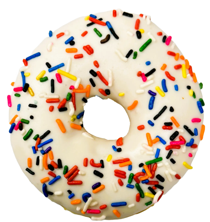 Mini Vanilla Frosted Sprinkles.