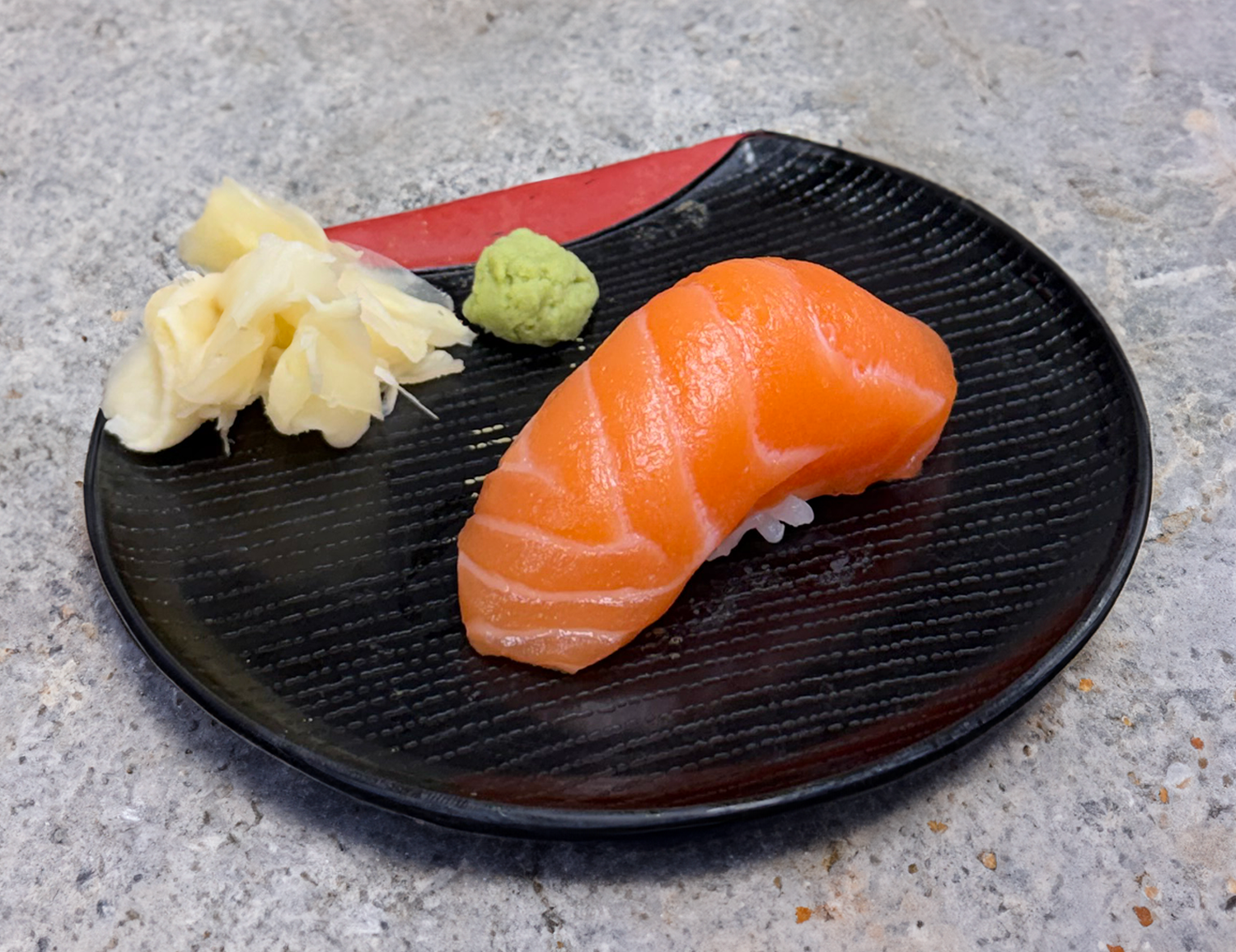 Salmon (Sake) Nigiri.
