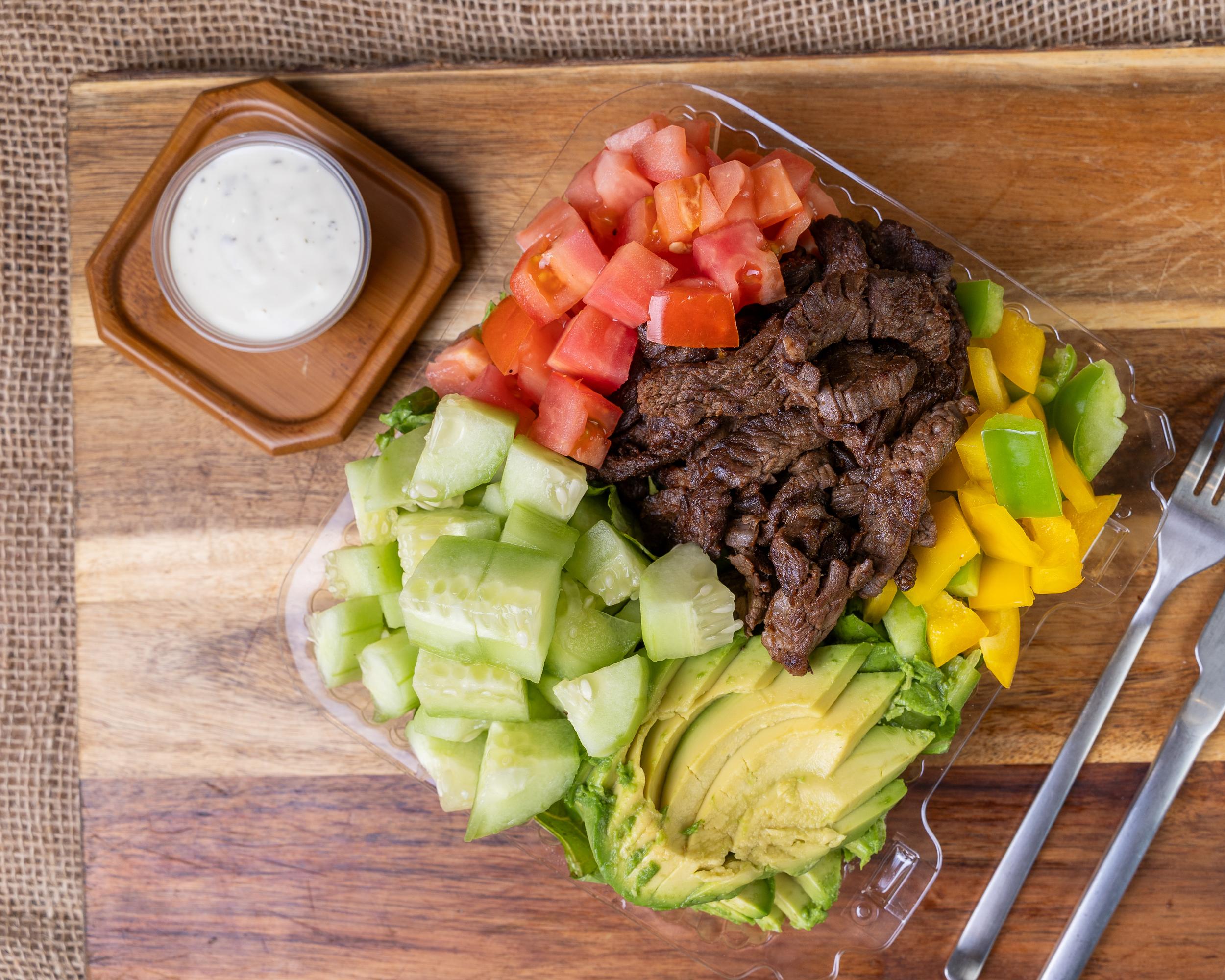 Grilled Steak Salad.