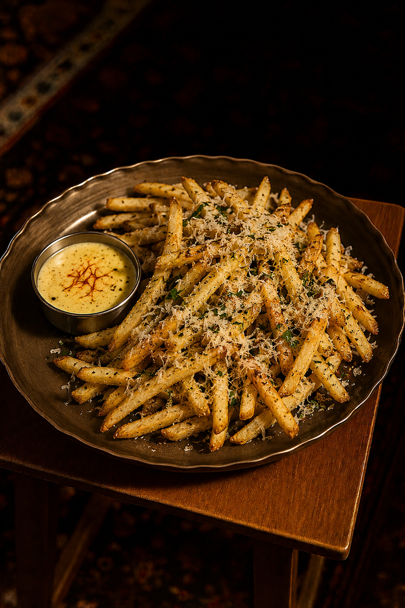 Truffle Parmesan Fries.