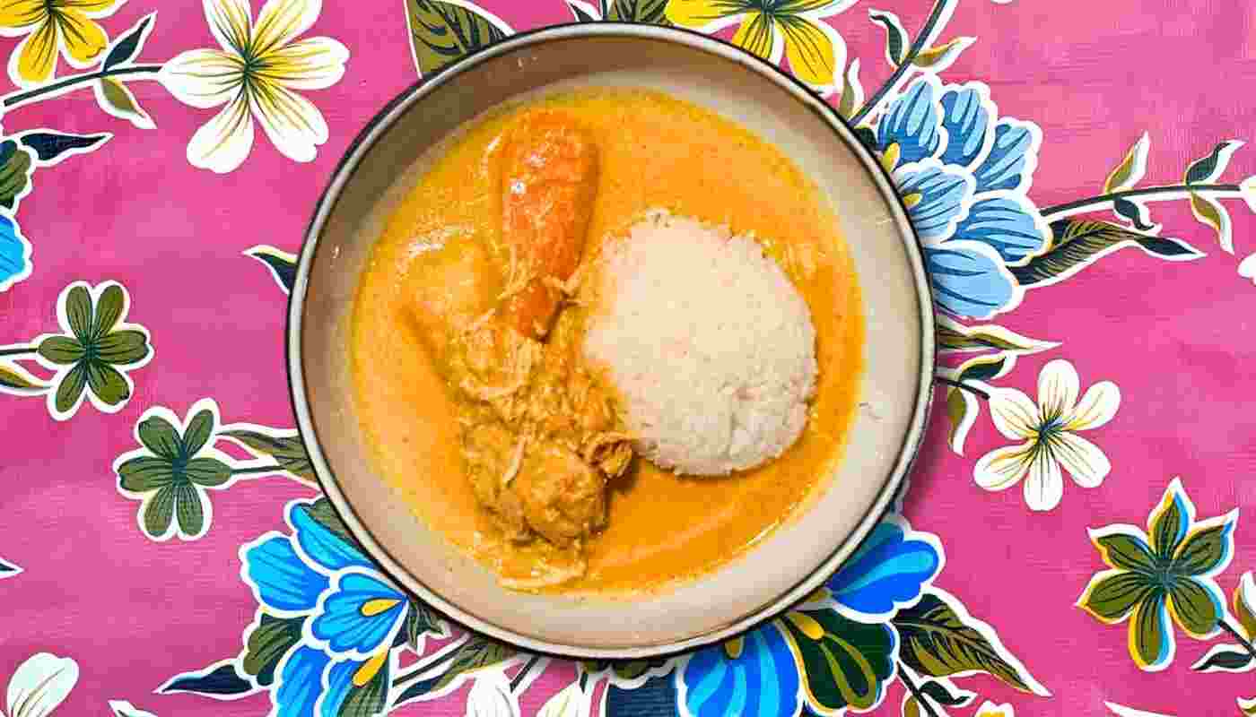 Chicken Curry Rice Bowl.