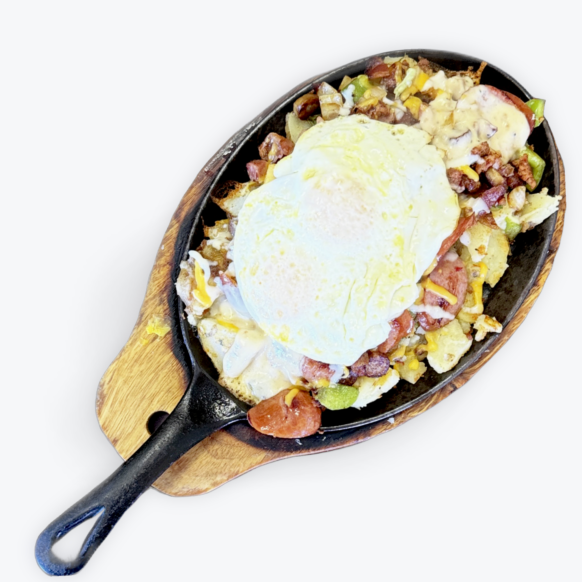 MEAT LOVER'S SKILLET.