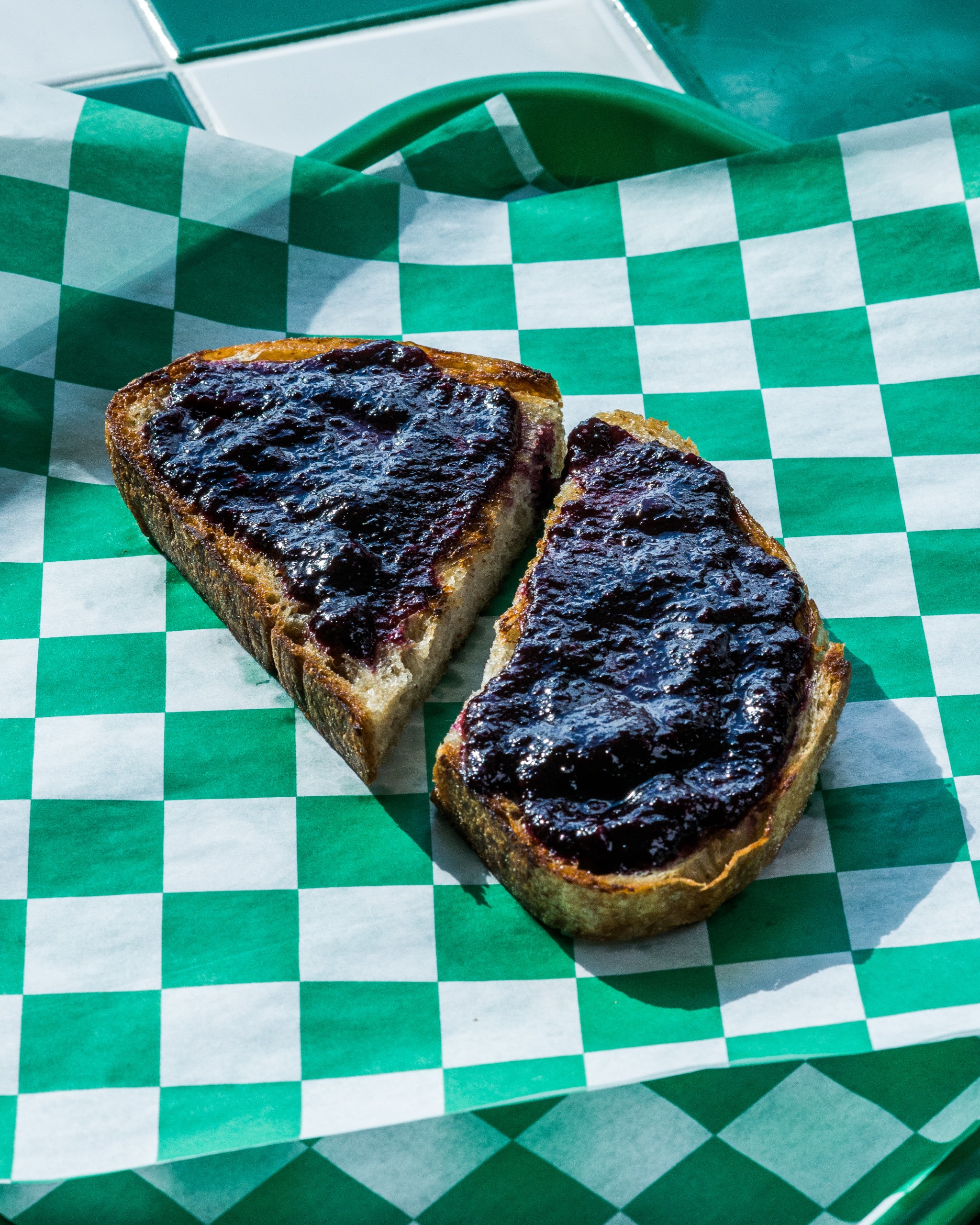 Toast and Spread.