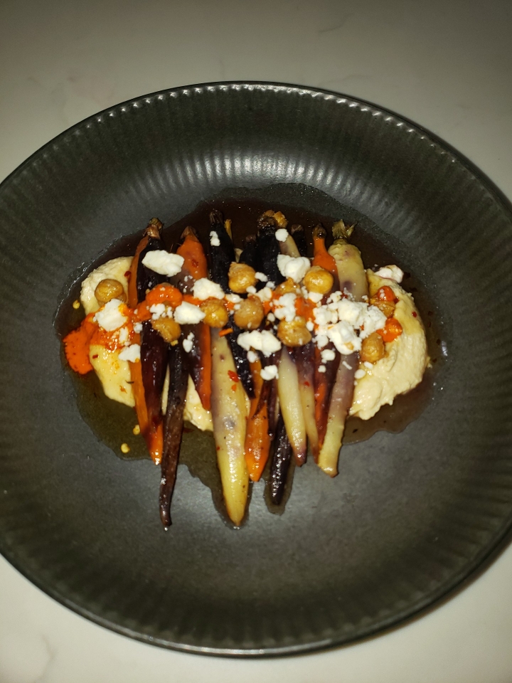 Miso Baby Carrots.