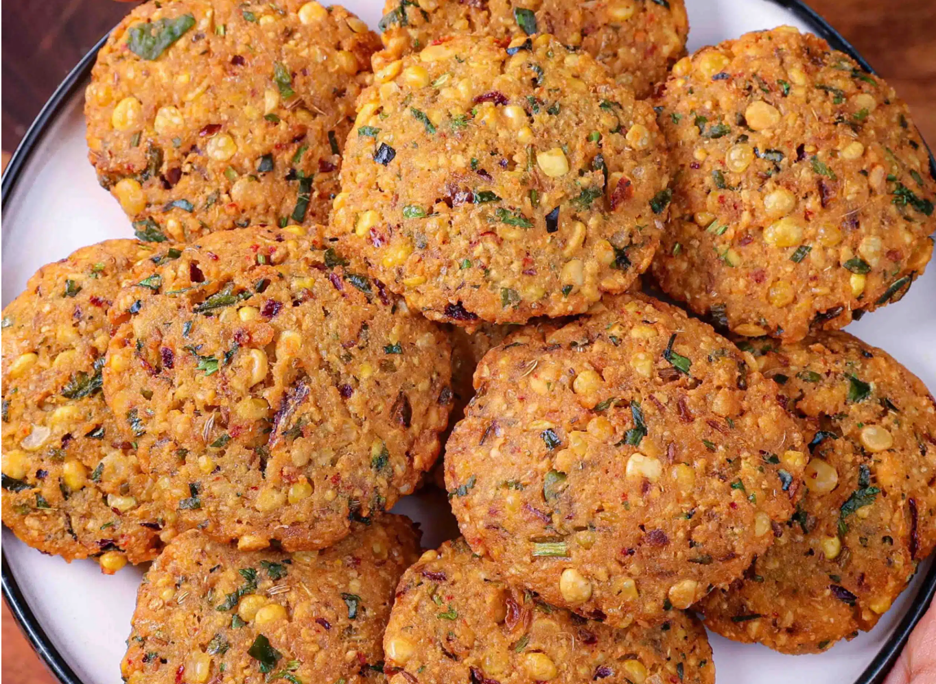 Mini Masala Vada.
