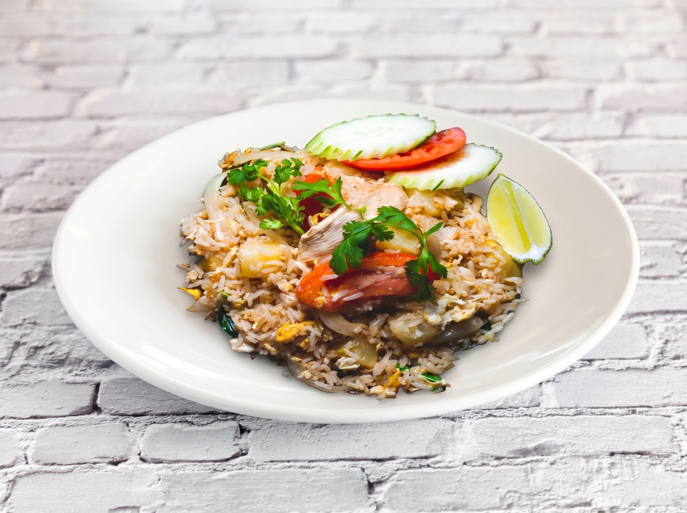 - Pineapple Fried Rice.
