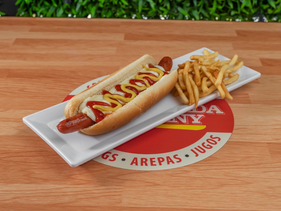 Hot Dog plain.