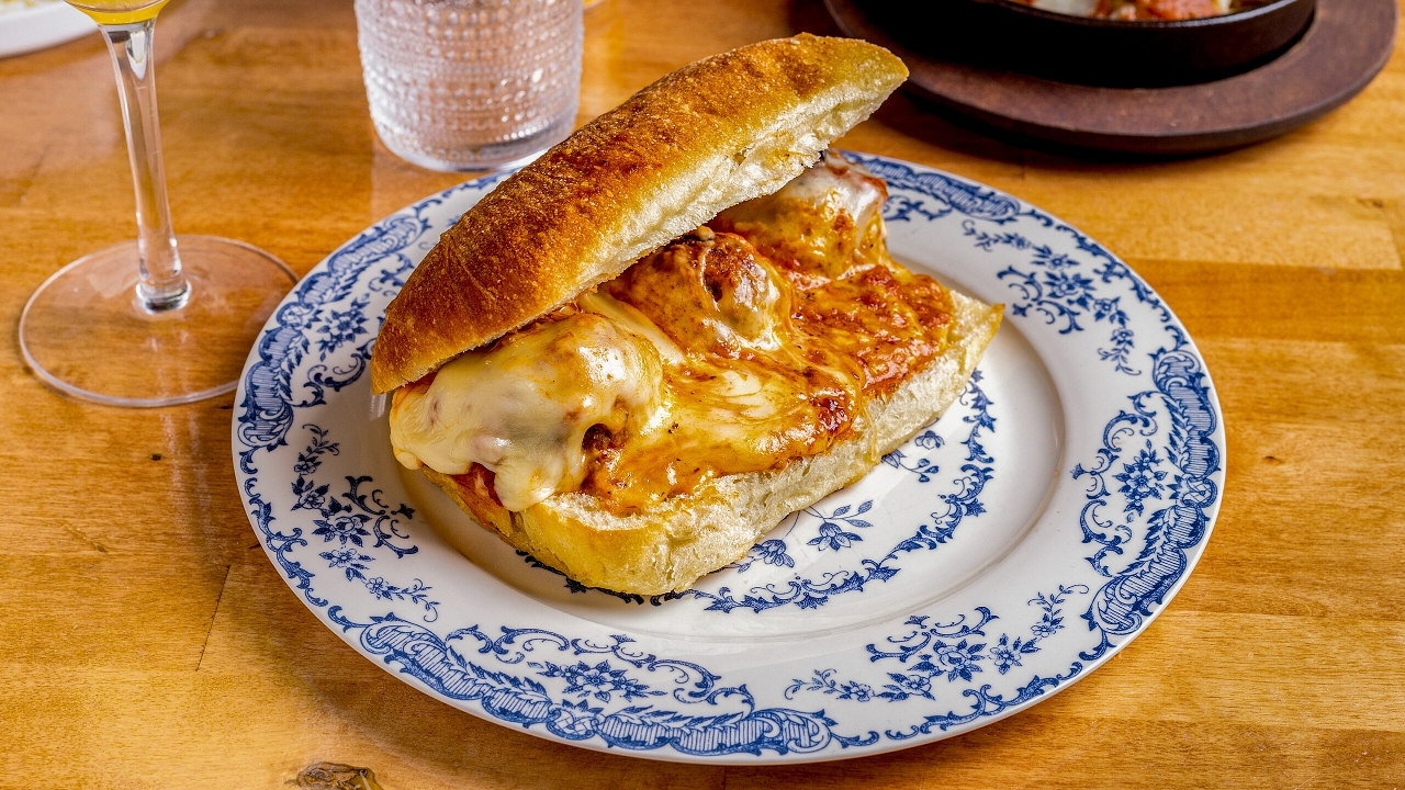 Meatball Sandwich.