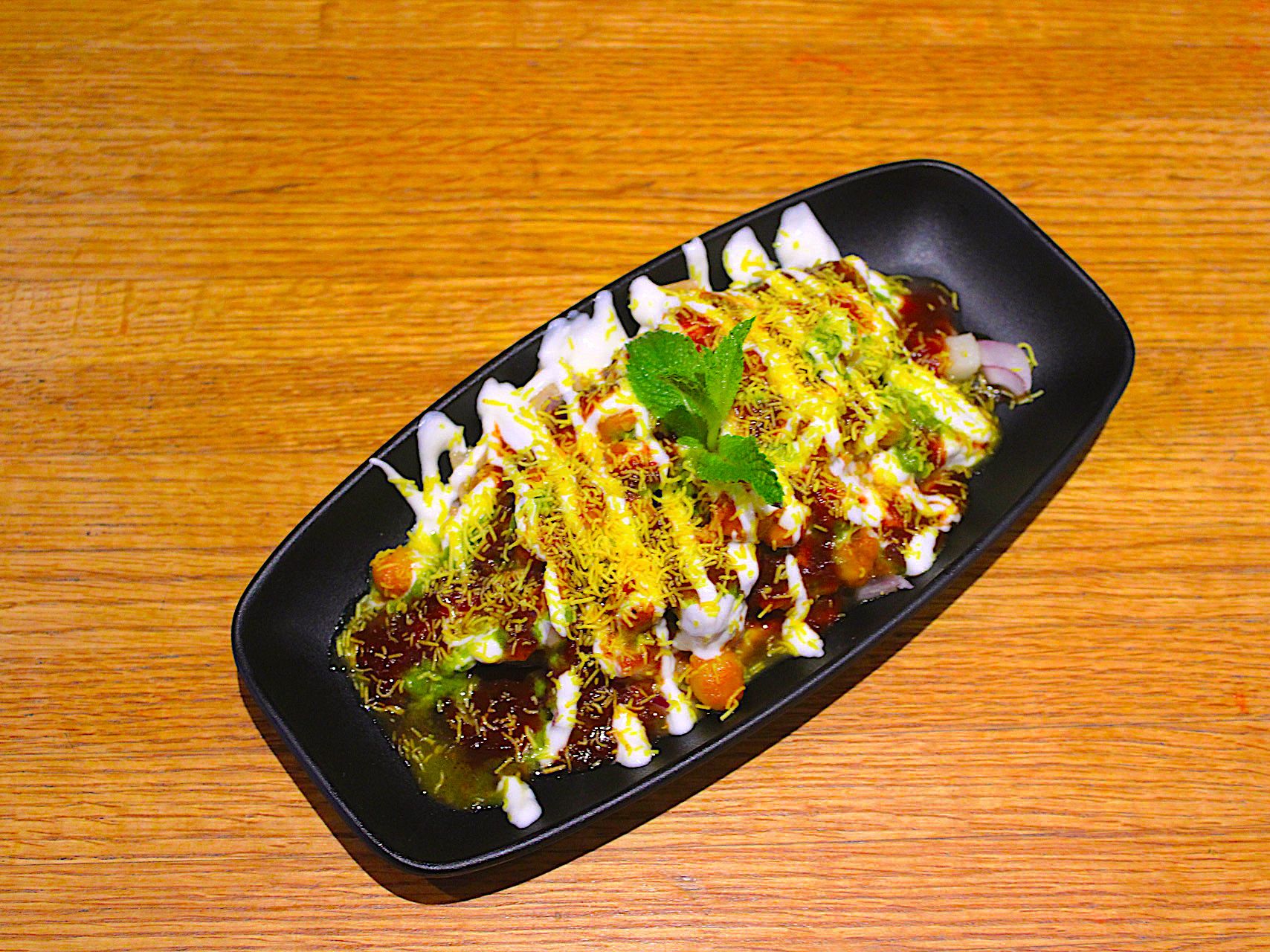 Samosa Chaat.