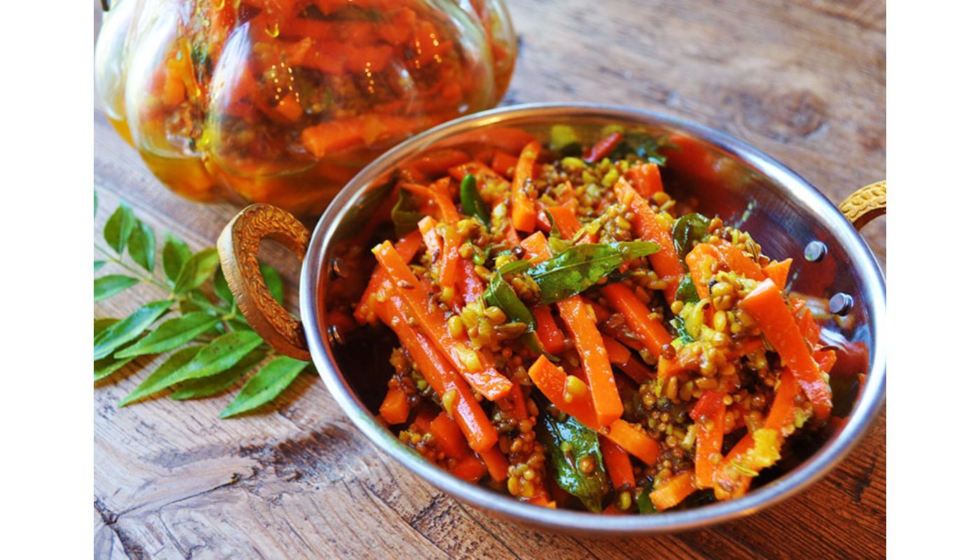 Green chilli pickle (4 oz).