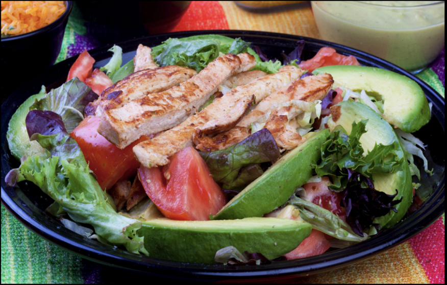 Grilled Chicken Salad.