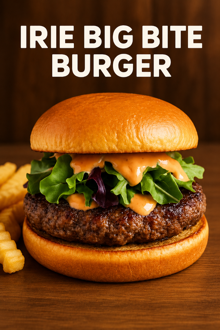 IRIE BIG BITE BURGER.