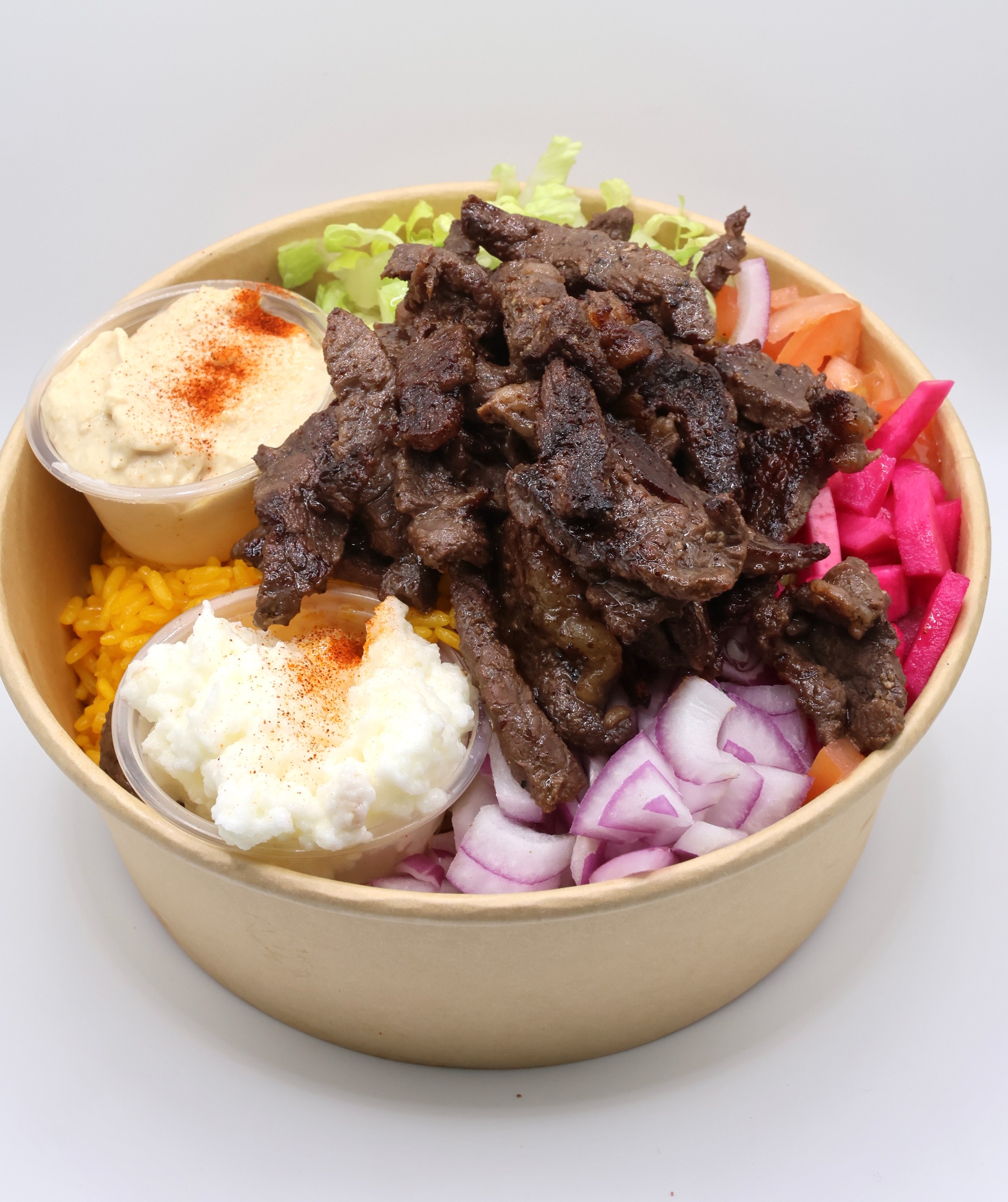Steak Shawarma Bowl.