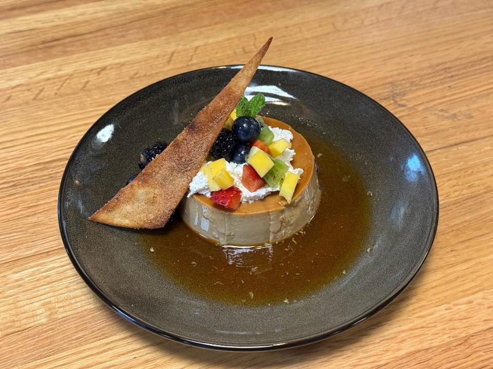 Flan de Café.