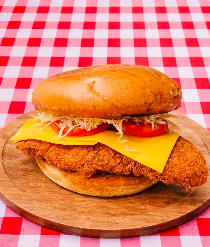 Crispy Chicken Burger.