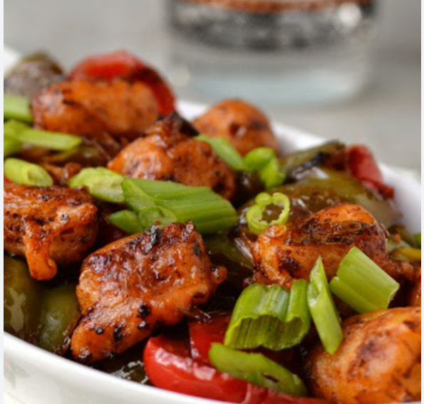 Chennai Style Chilli Paneer Dry.