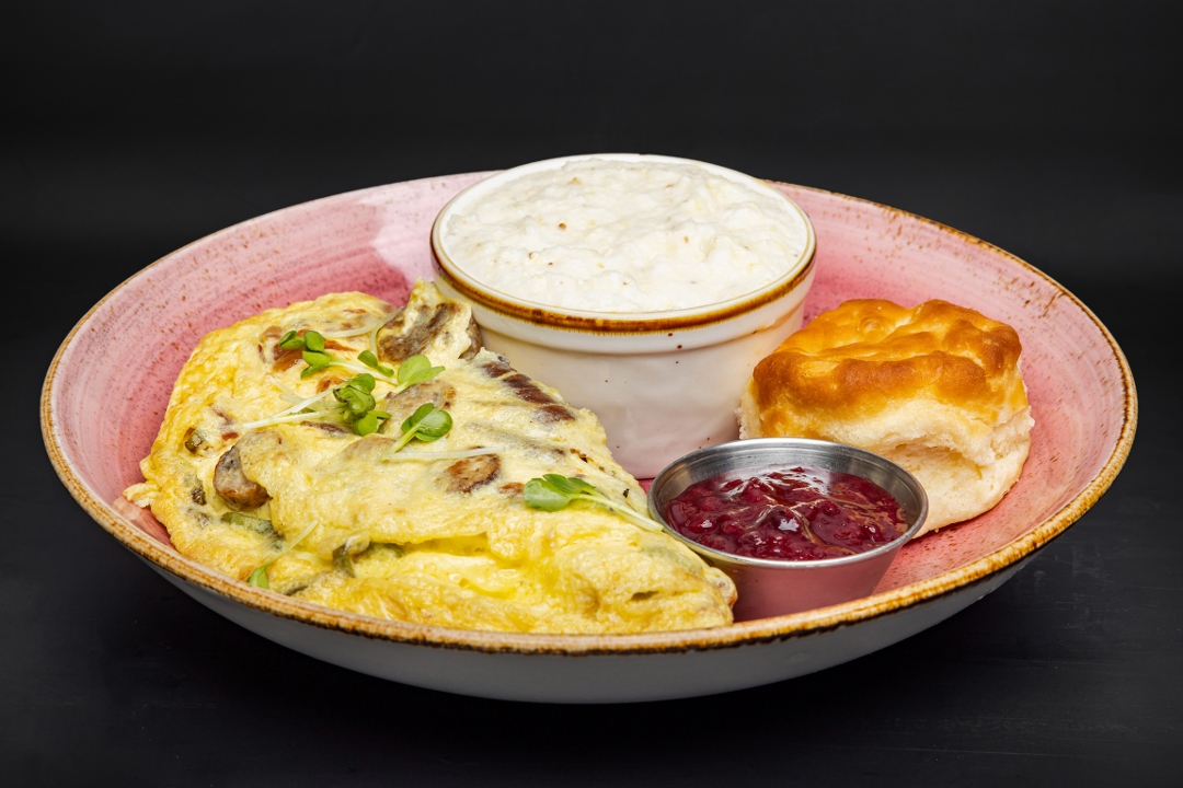 JB Meat Lover's Omelet.