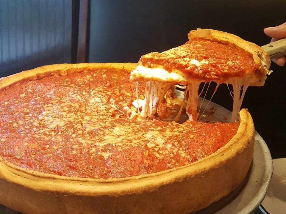 Build Your Own Stuffed Pizza.