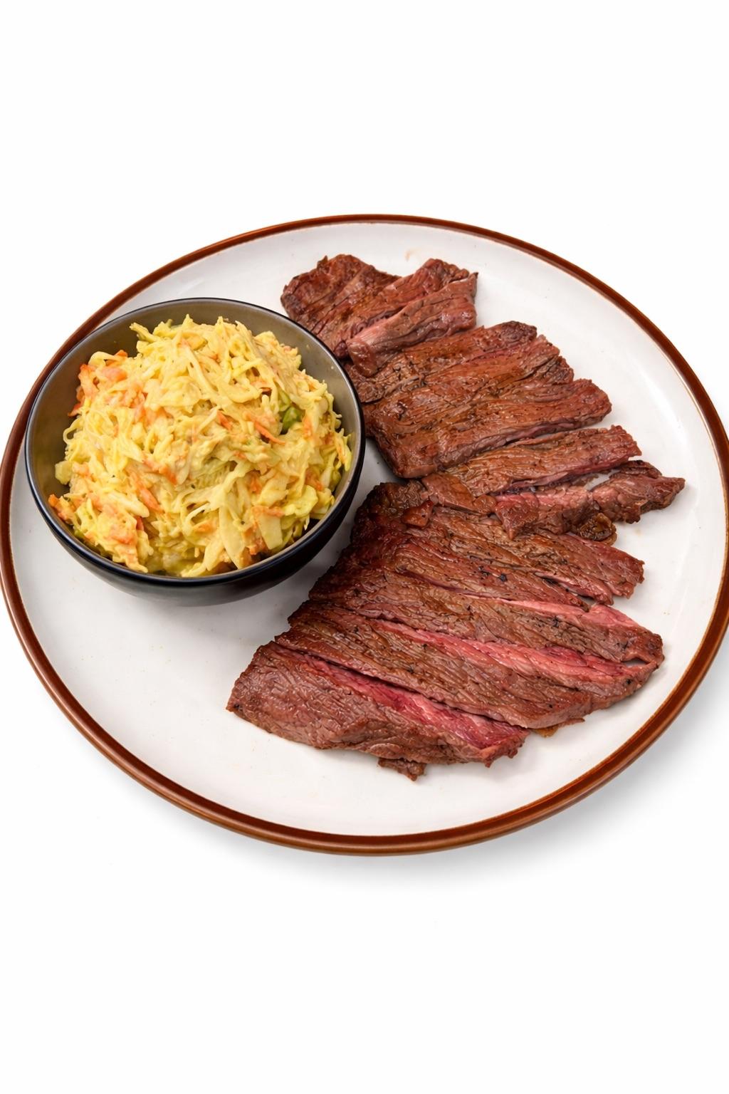 CARNE EN VARA 8 OZ LUNCH SPECIAL.