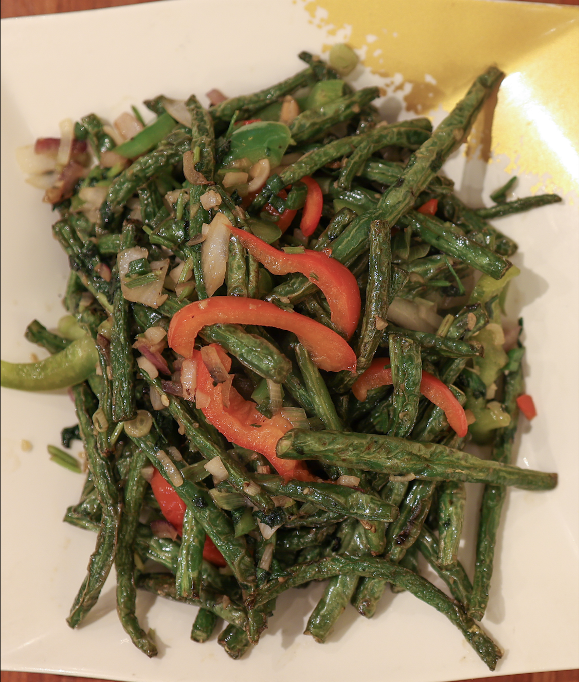 Crispy Sautéed Green Beans.