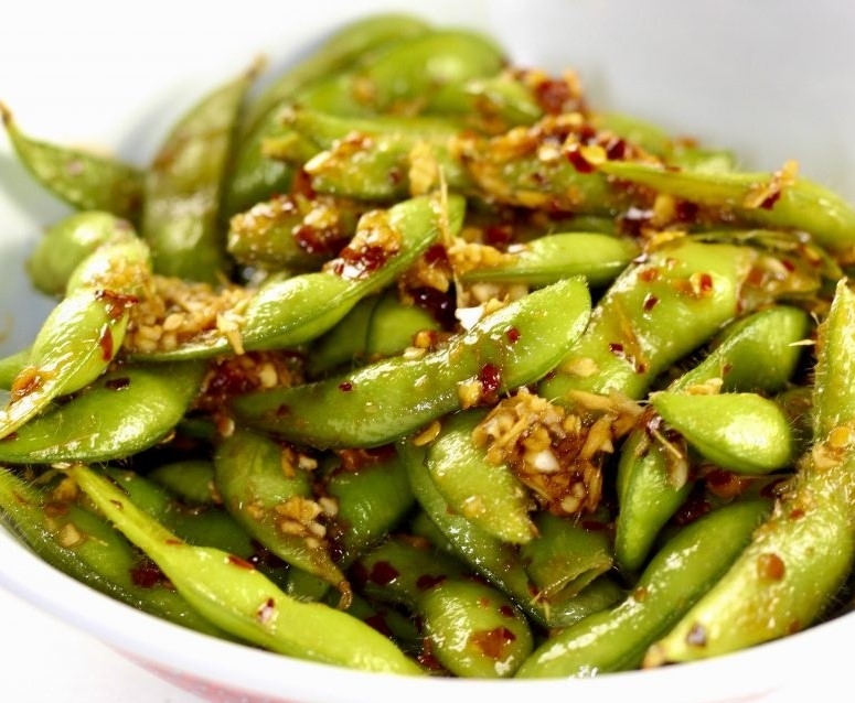 Spicy Edamame.