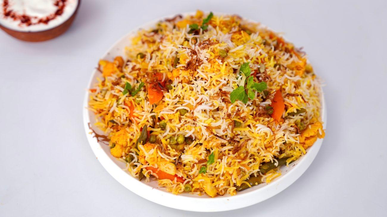 Family Veg Biryani.