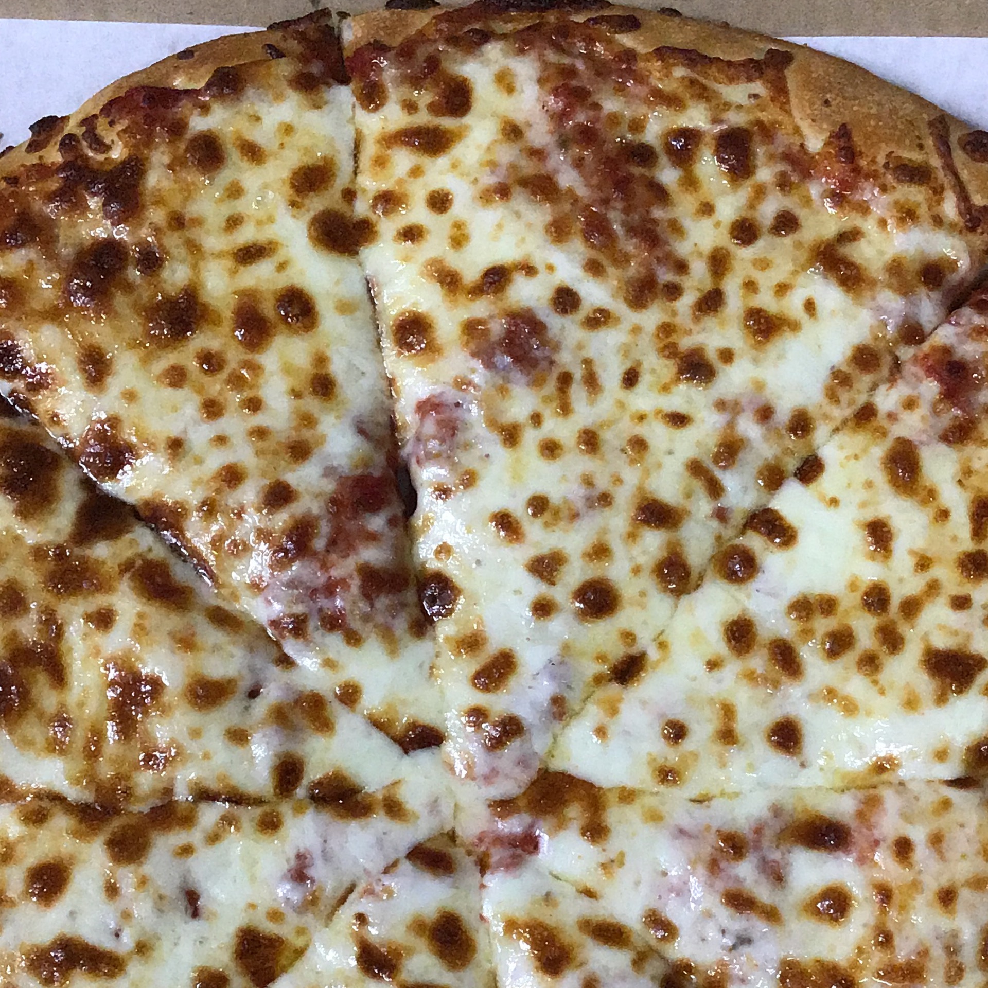 1 Large 14" Cheese Pizza.