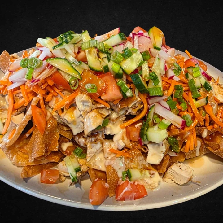 Wonton Nachos.