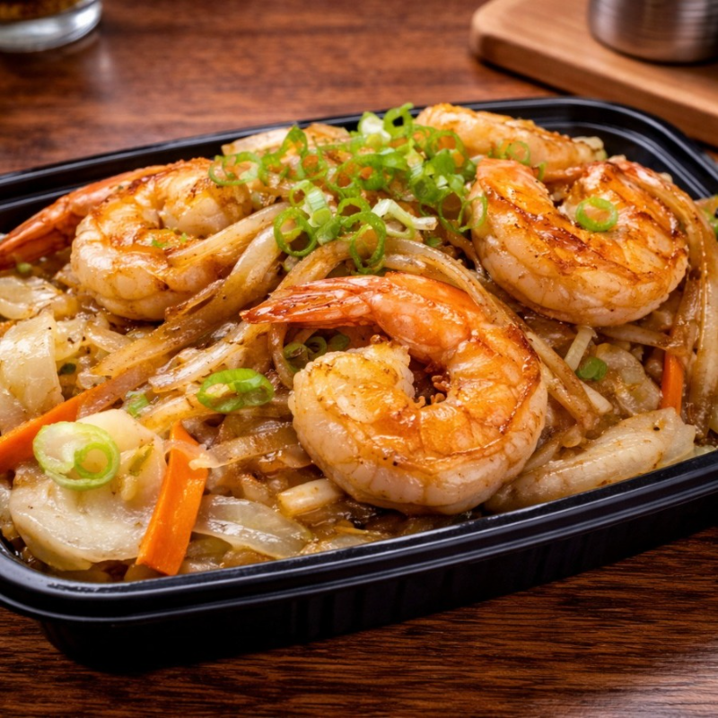 Japchae Shrimp.