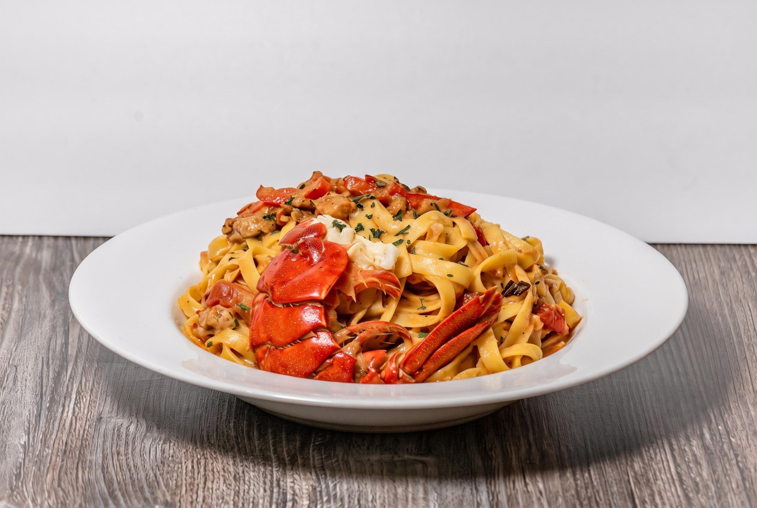 Cajun Lobster Pasta.