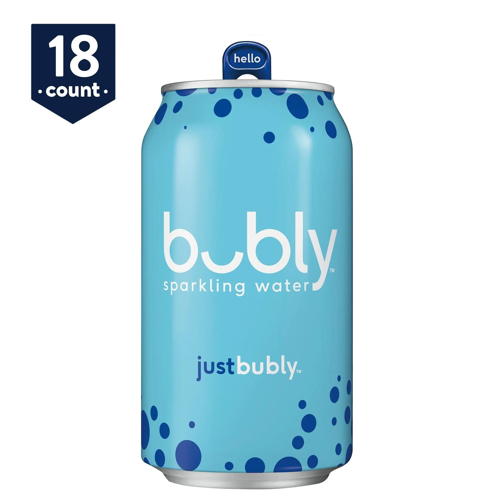 Bubbly Can Water Plain.